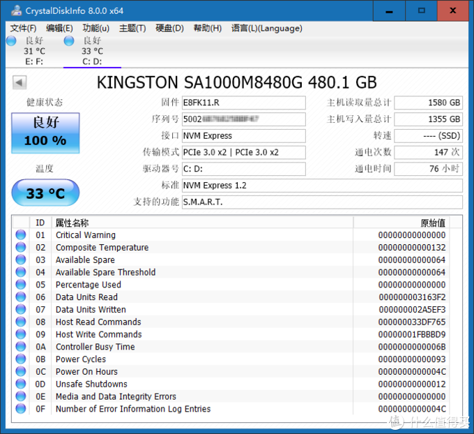 无坚不破唯快不破-金士顿A1000 NVMe M.2固态硬盘评测