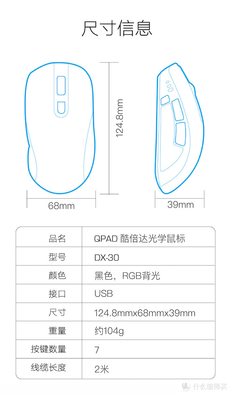 趁手最重要，FPS又一利器 QPAD DX-30电竞鼠标