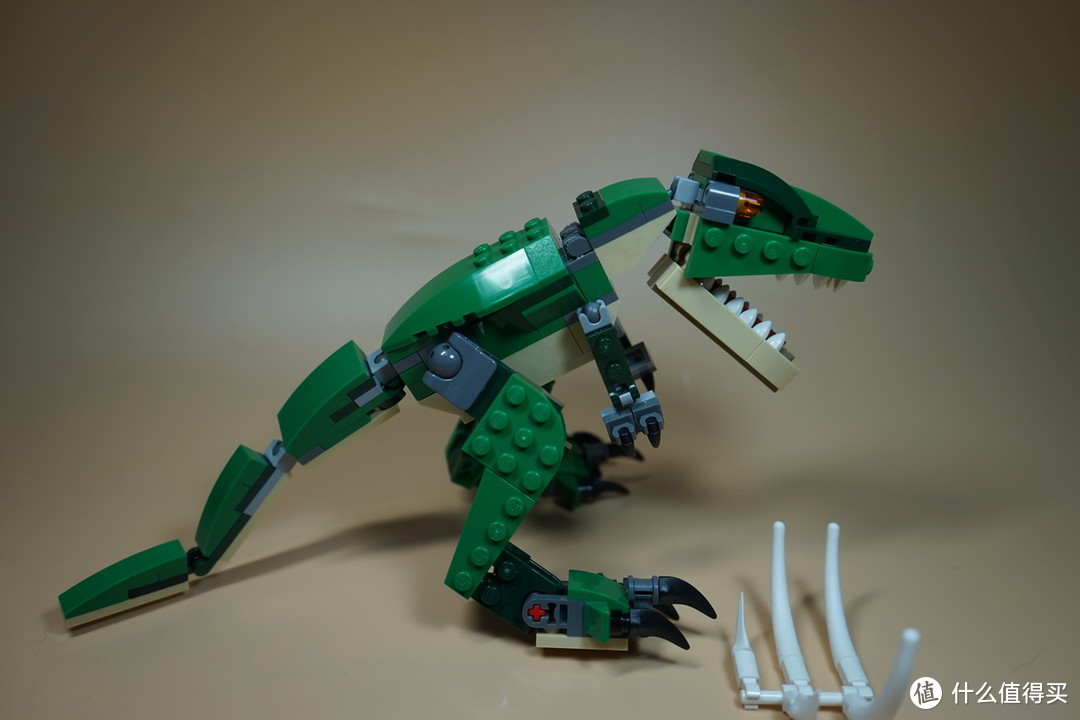 性价比巨高的三合一套装：LEGO 乐高  31058 凶猛霸王龙
