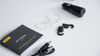 捷波朗 Stealth 超凡3 无线蓝牙耳机外观展示(充电线|充电器|耳挂|机身)