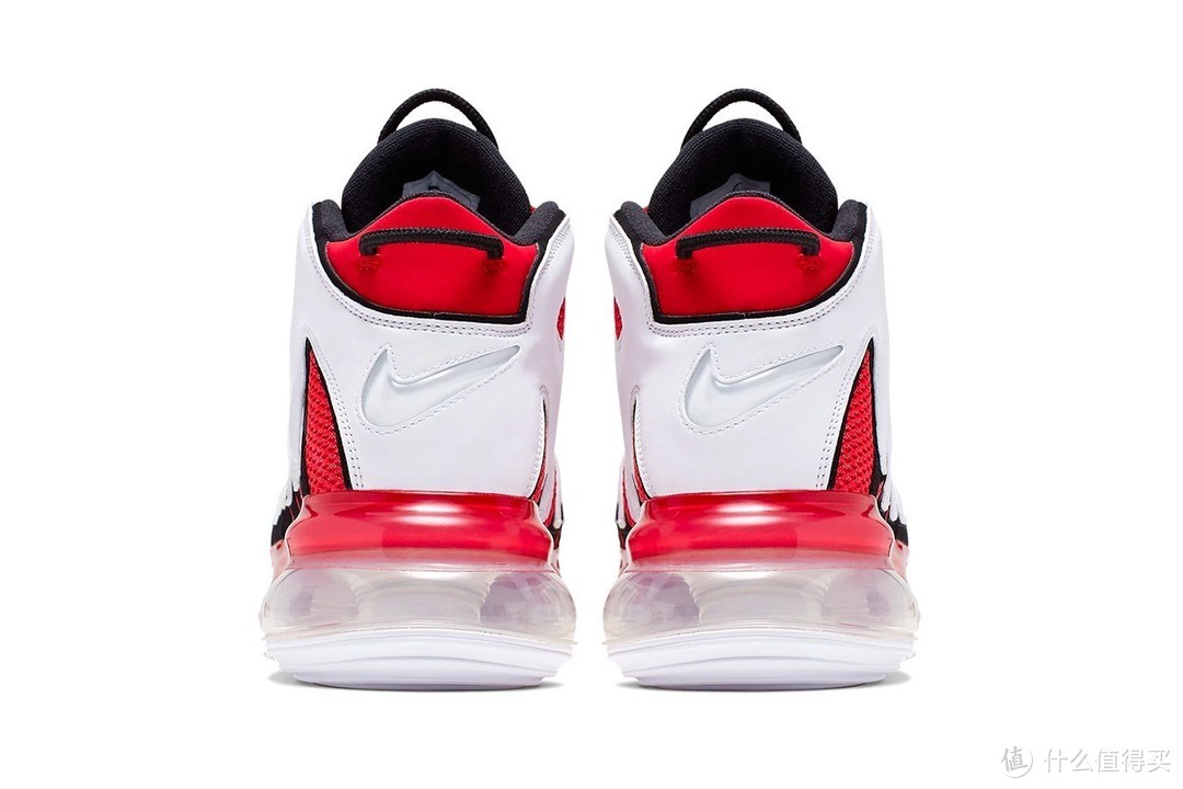 大AIR+720气垫：NIKE 耐克 Air More Uptempo 720 “University Red” 即将发售