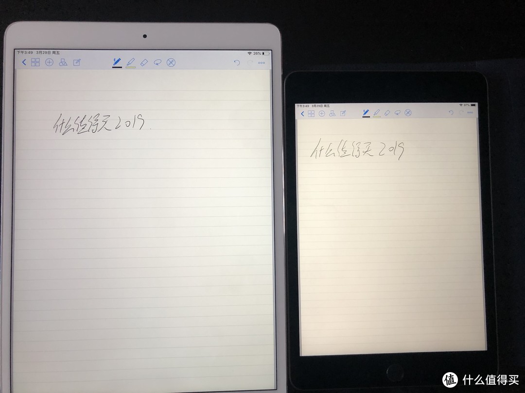 iPad mini 2019 vs iPad Pro10.5简单对比