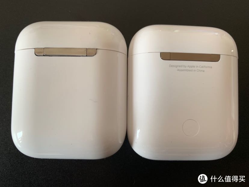 airpods2待简易开箱体附带对比PDD山寨版