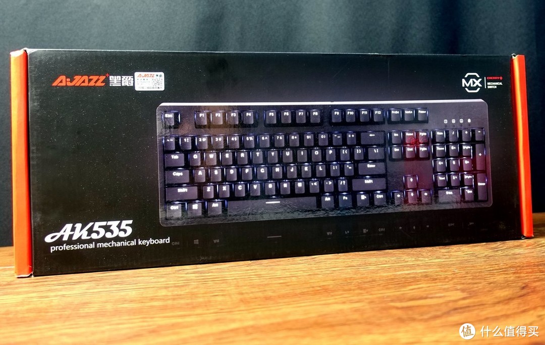 入门级玩家第一把CHERRY轴键盘 黑爵AK535机械键盘开箱评测