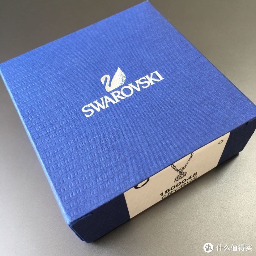 施华洛世奇SWAROVSKI水晶吊坠项链锁骨链1800045开箱测评