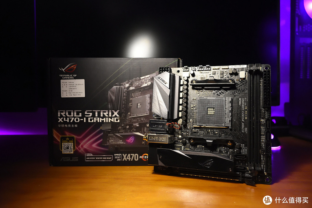 👆Rog Strix X470-i Gaming主板