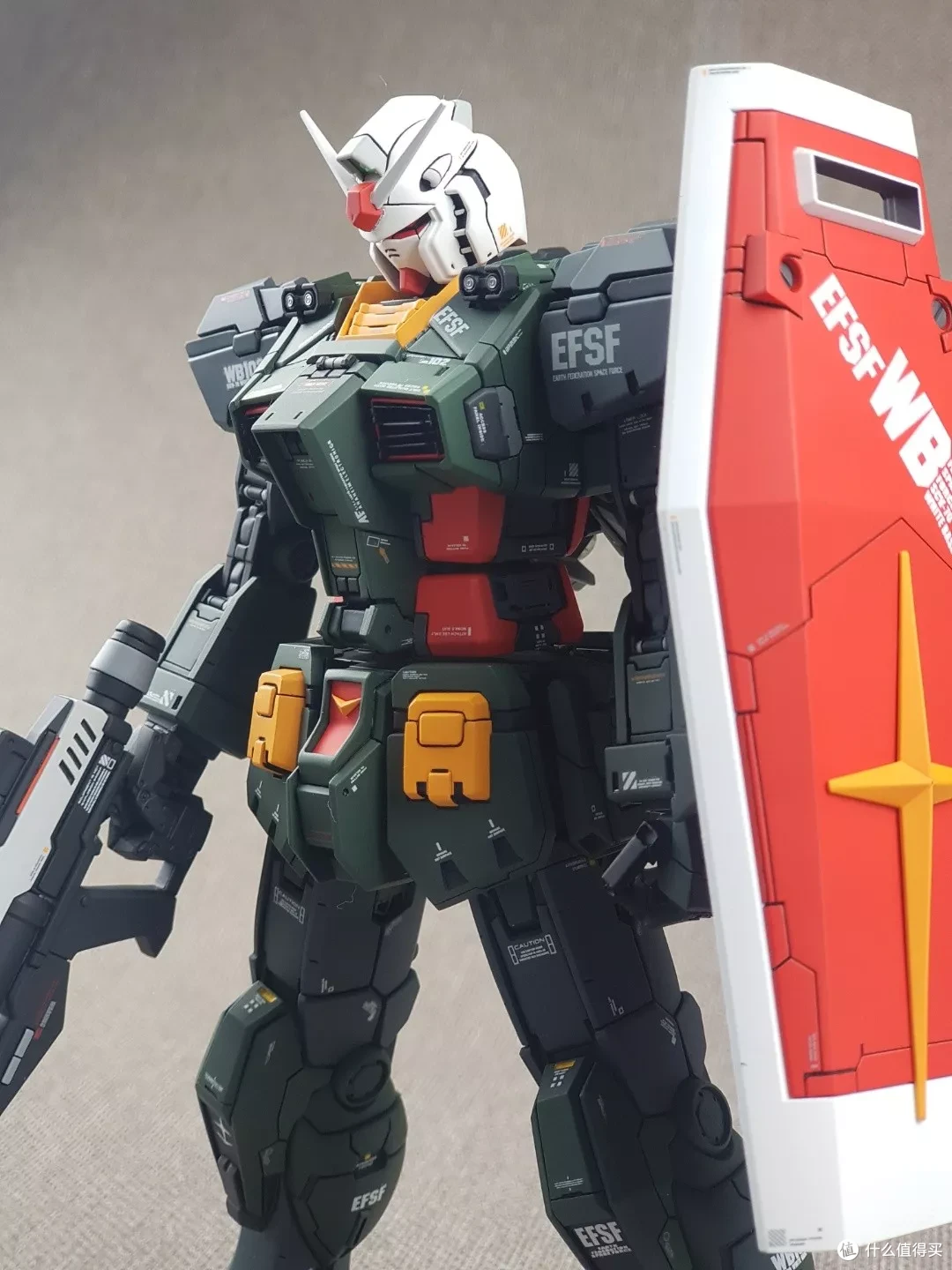 佳作欣赏篇十一 Rx 78 02工作机涂装 就算一身绿 脑袋也绝不能绿 日韩动漫周边 什么值得买