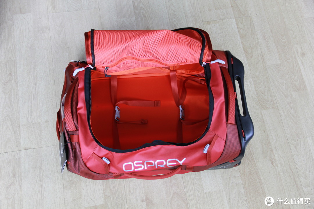 osprey登机箱之OSPREY Rolling Transporter转运者40与OSPREY Ozone 纯氧42