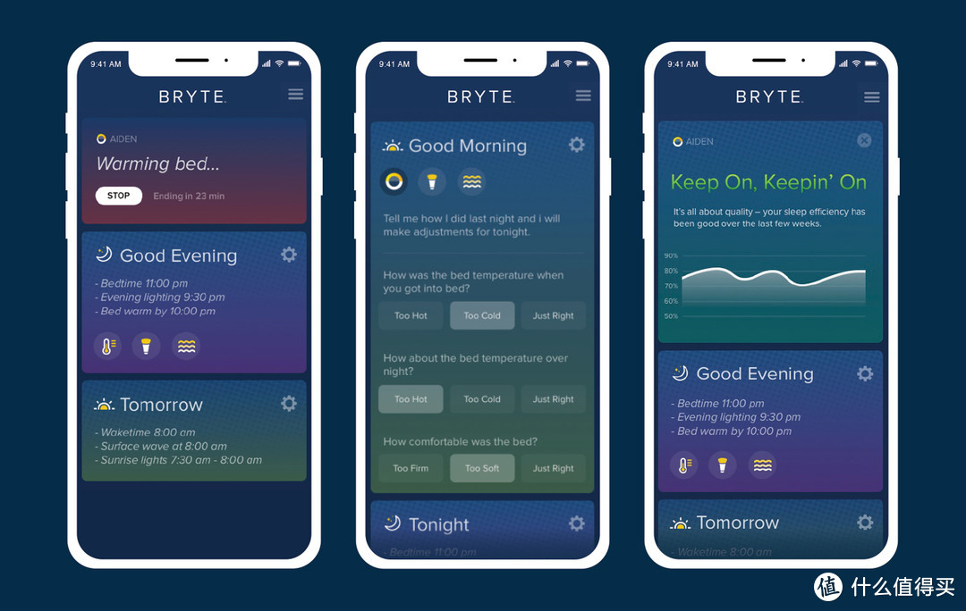 Bryte 推出智能助眠床，自动调温调光、自定义支撑