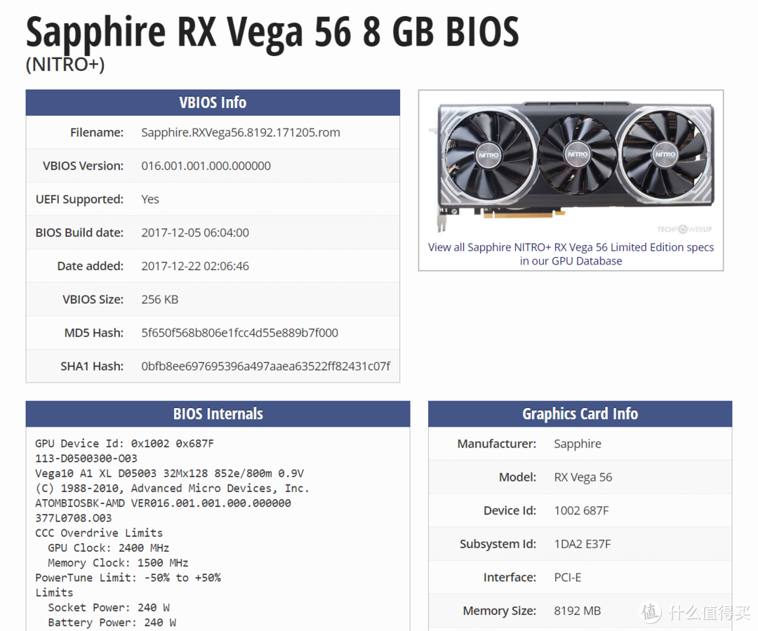 被迫二度开箱 顺便扯一下Vega 56显存差异问题