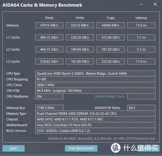 👆F4-3600C18D-16GTRS@R5 2400G DDR4 3600 C18 1.35v