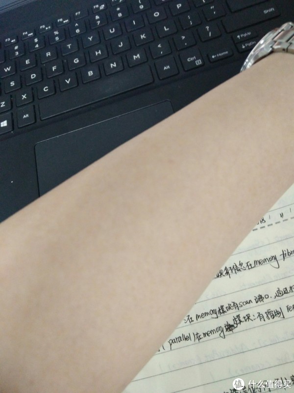 使用一个月之后的胳膊