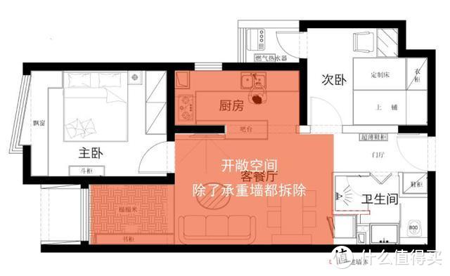 59平米4口人，设计师用9招拯救这个暗黑小户型