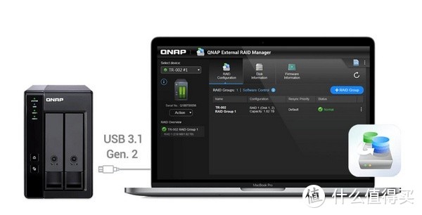 外接、NAS两相宜：QNAP 威联通 发布 TR-002 多用途 NAS