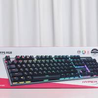 金士顿 HyperX 阿洛伊 FPS RGB 机械键盘外观展示(线缆|接口|键帽|按键)