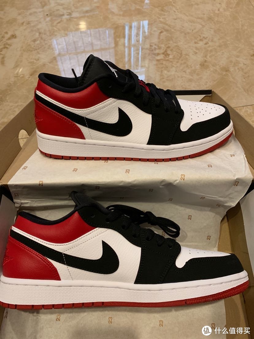 Air Jordan 1 Low Black Toe 低帮黑脚趾开箱