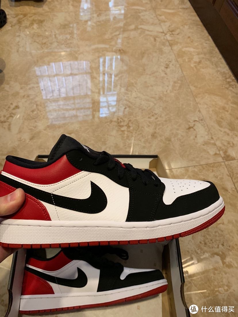 Air Jordan 1 Low Black Toe 低帮黑脚趾开箱