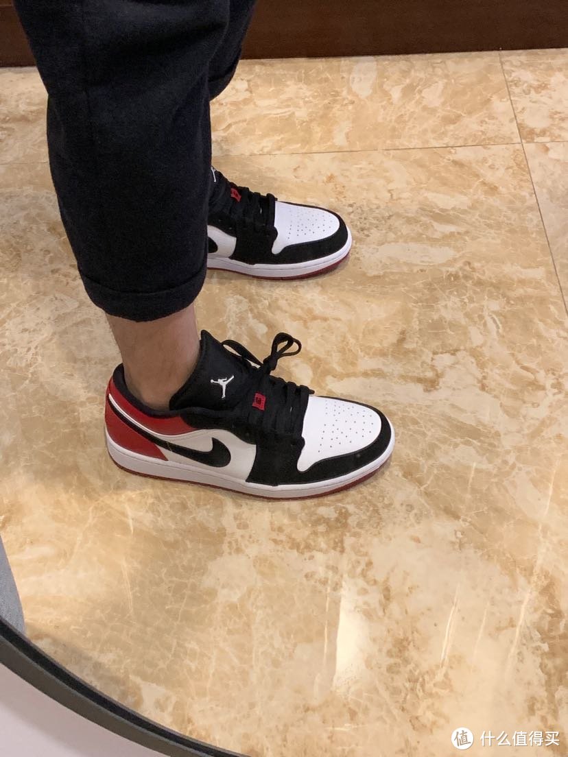 Air Jordan 1 Low Black Toe 低帮黑脚趾开箱