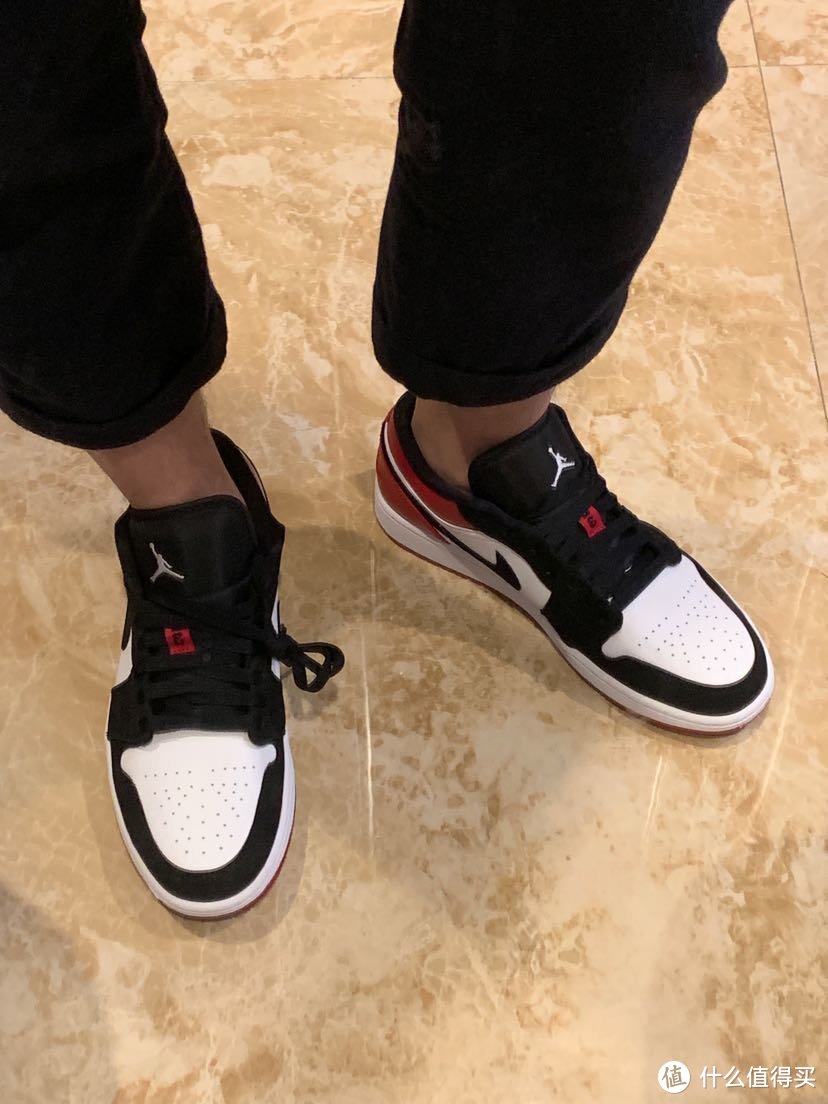 Air Jordan 1 Low Black Toe 低帮黑脚趾开箱