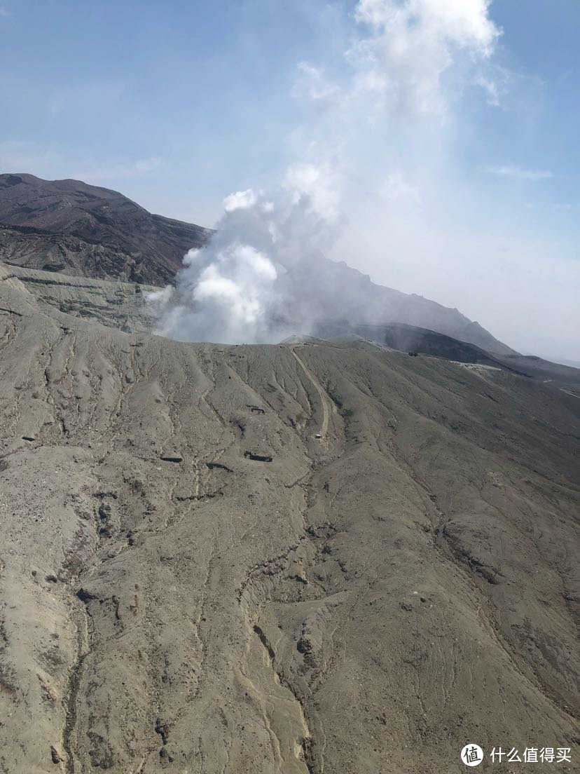 接近火山口