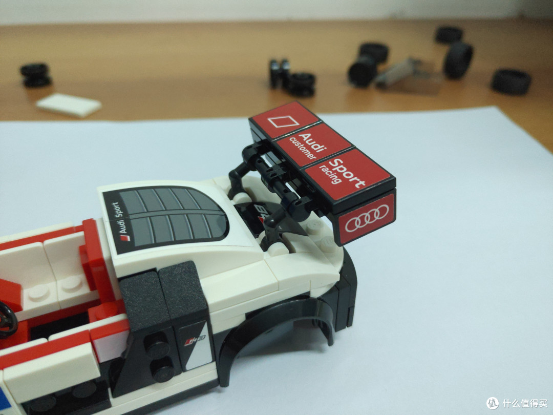 篇十四:从电脑角落里翻出素材——lego 乐高 超级赛车系列 75873 奥迪