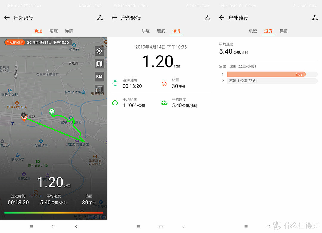 独立GPS，准确务实，不一样的手环华为手环3 PRO