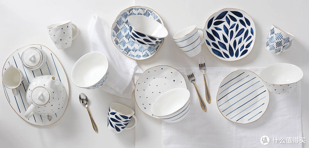 每日厨房快讯|Lenox推出新款Blue Bay系列陶瓷餐具套装