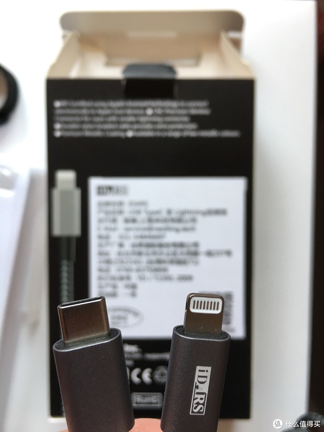 非专业爆肝测评iDARS USB-C To Lightning MFi认证编织快充线（1.2m)