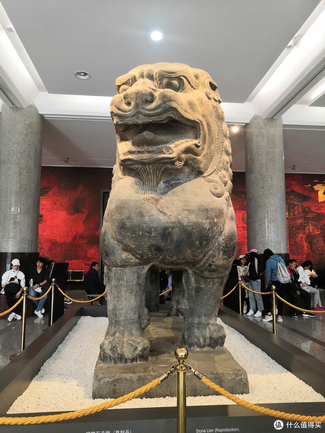 第一展厅：石雕走狮