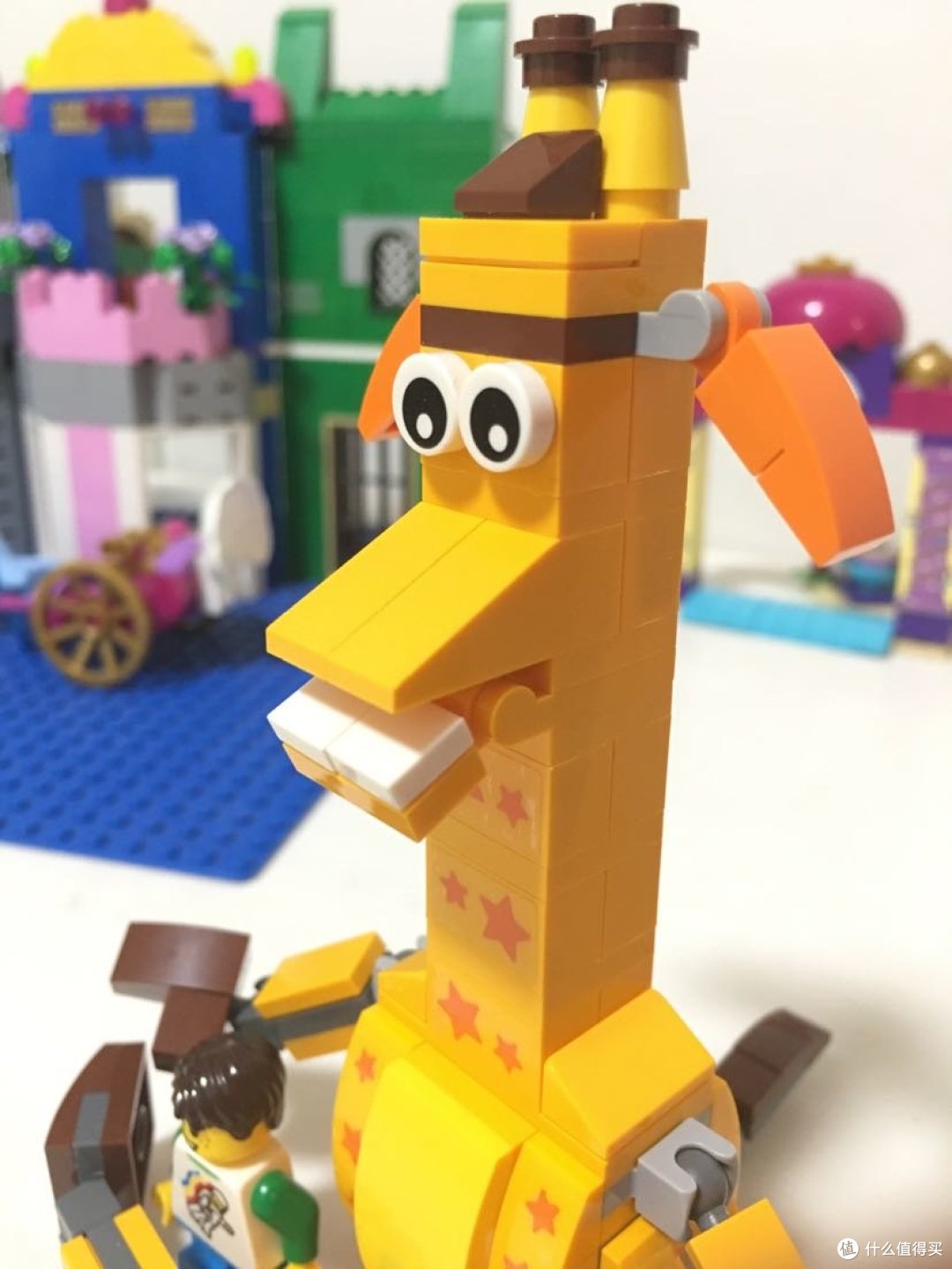 乐高反斗城限定版长颈鹿礼盒40228开箱晒物