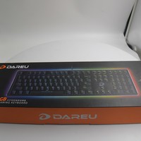 达尔优 EK925 RGB暗夜流光机械键盘外观展示(颜色|线槽|按键|键帽|材质)