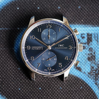 万国 Portugieser Chronograph IW371491 男士机械腕表外观展示(盘面|机芯|表圈|材质|皮带)