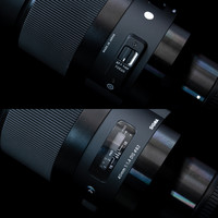 适马 ART 40mm F1.4 DG HSM 全画幅 大光圈定焦镜头外观展示(拨钮|延长管|光圈|遮光罩|螺丝)