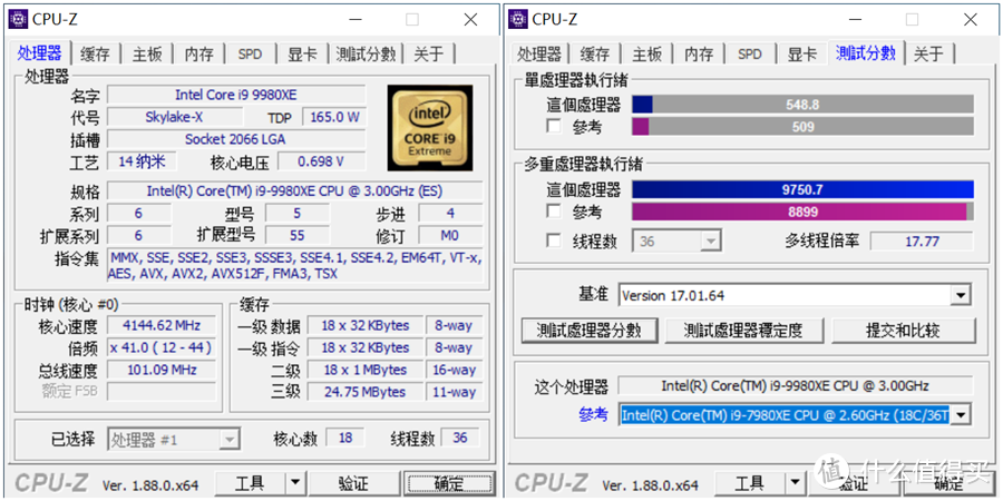 Intel i9-9980XE性能指南：X299平台的绝唱 专业用户的梦中情人