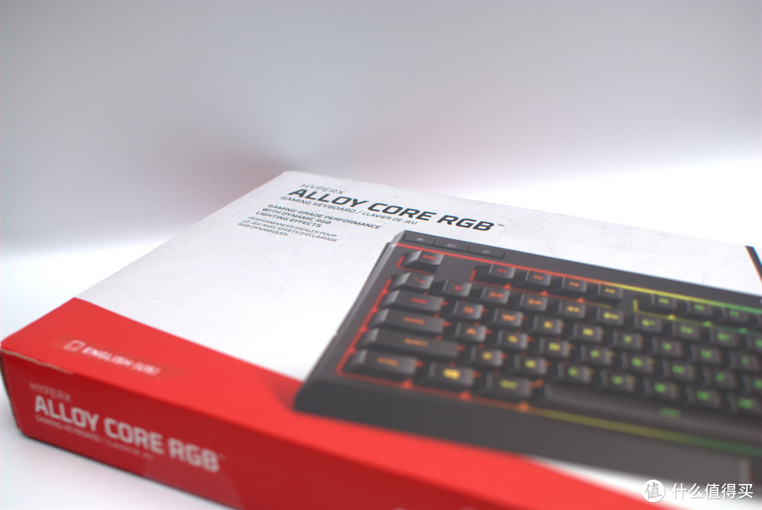 办公游戏两不误——HyperX Alloy Core RGB键盘