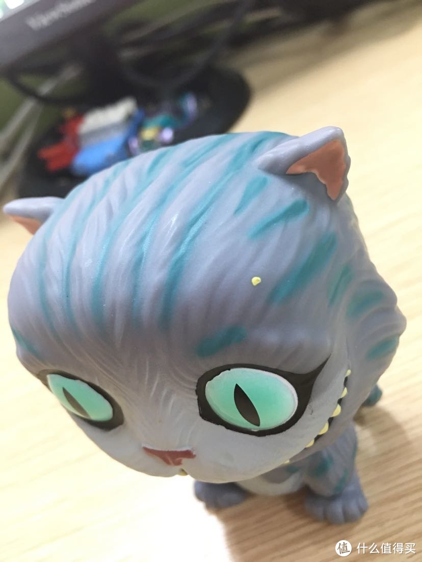 萌萌的大头猫：FUNKO POP柴郡猫手办开箱晒物