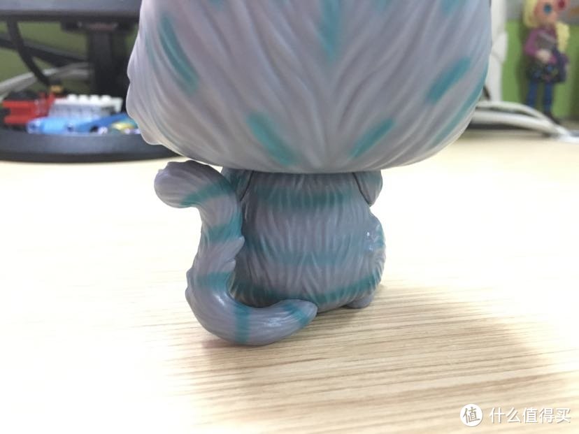 萌萌的大头猫：FUNKO POP柴郡猫手办开箱晒物