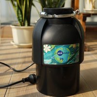 爱适易食物垃圾处理器P9使用体验(开关|柜门|接口|安装)