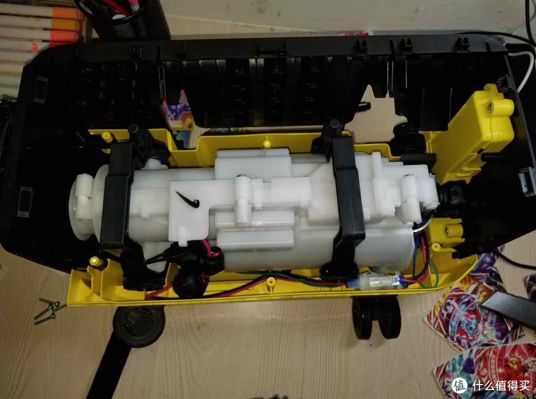 改装升级两台卡赫(凯驰)k2锂电洗车机的电池容量