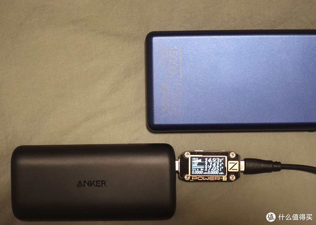 小巧的Anker PD充电宝（1w毫安） 开箱晒物