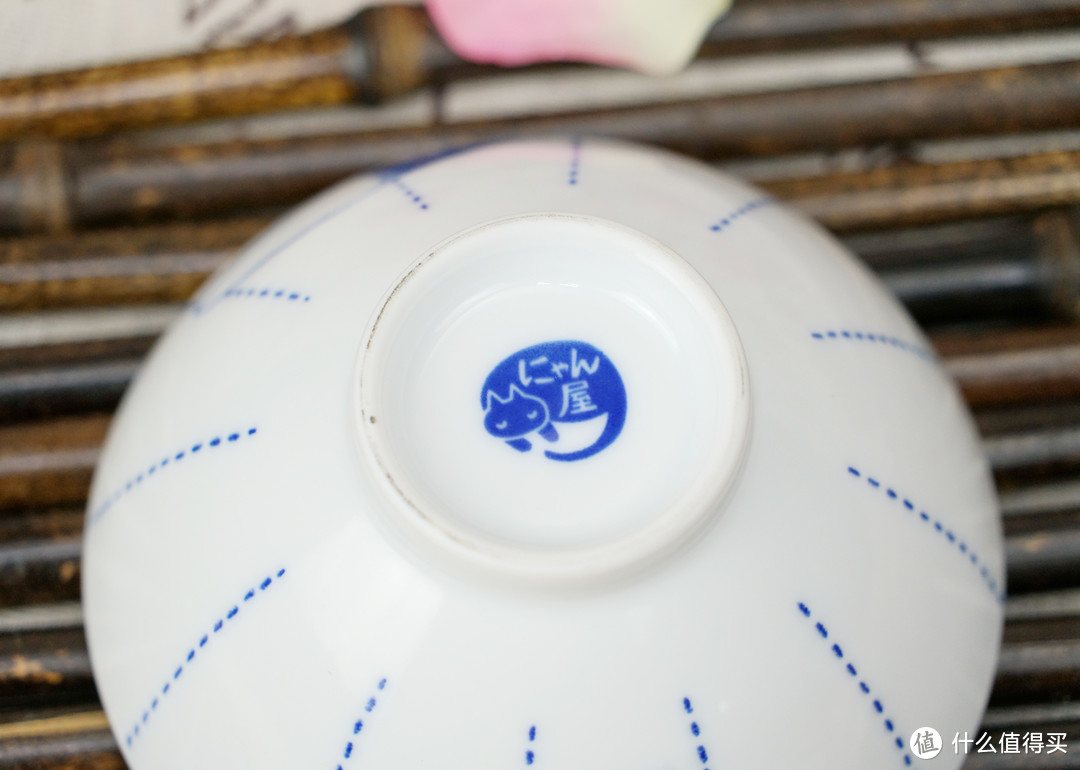 一个猫控的自我修养：Ceramic 蓝 杯、碗、碟、筷 治愈系餐具套装