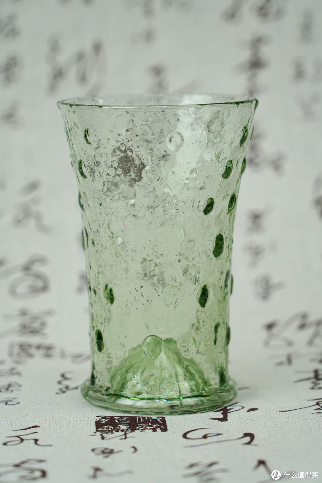 春意盎然，森系之美：夏天喝巴黎水，这款更配 - 德国FARBGLASHUTTE图林根 手工玻璃杯