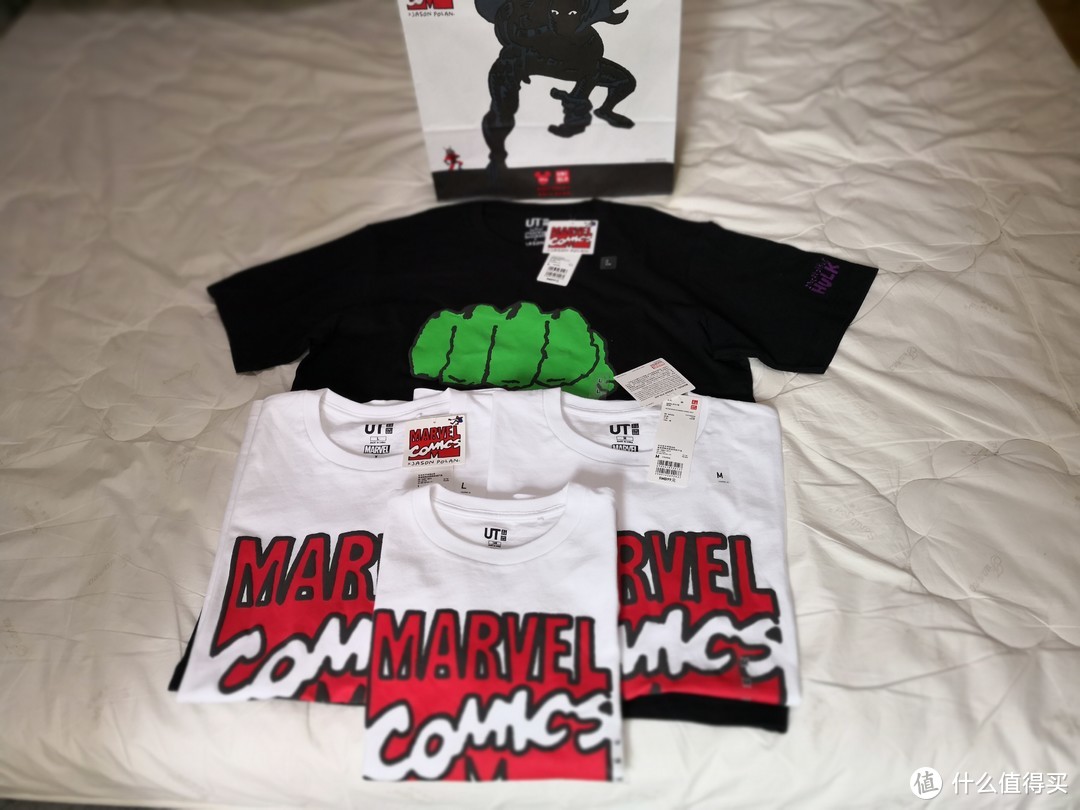 优衣库MARVEL X JASON POLAN 联名T恤速晒