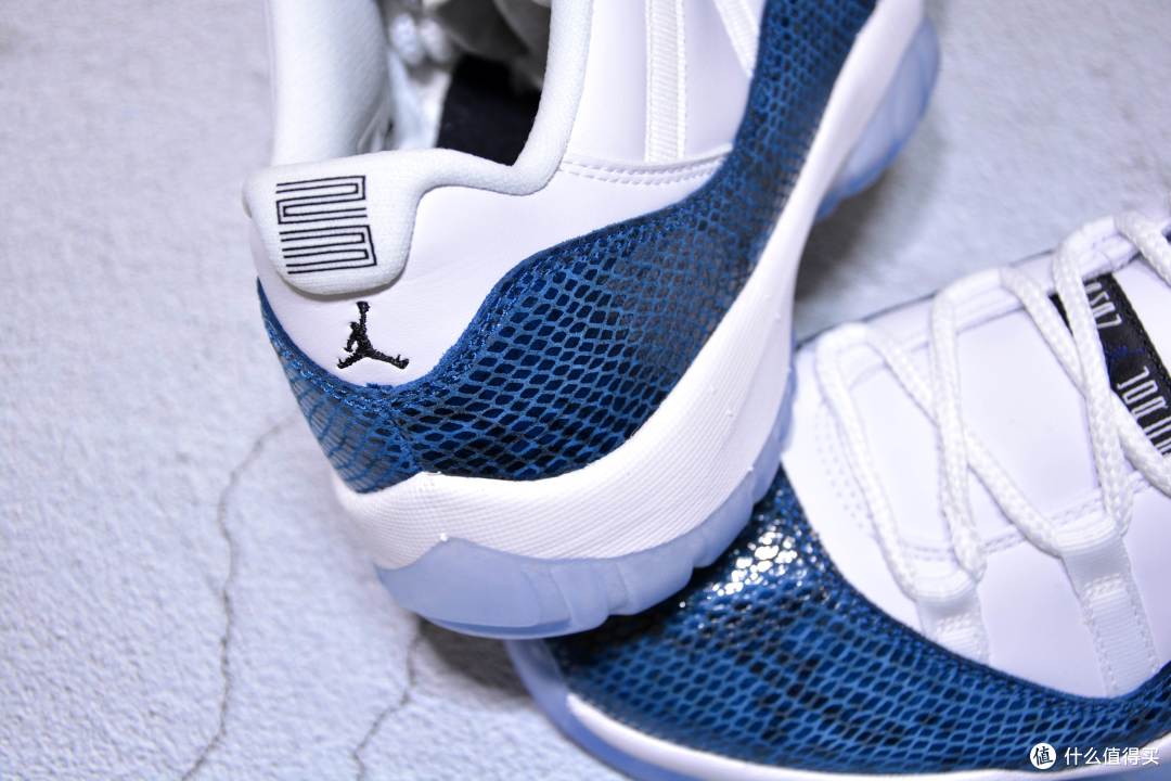 鞋虫上脑篇十airjordan11lowaj11蓝蛇复刻男子运动篮球鞋开箱