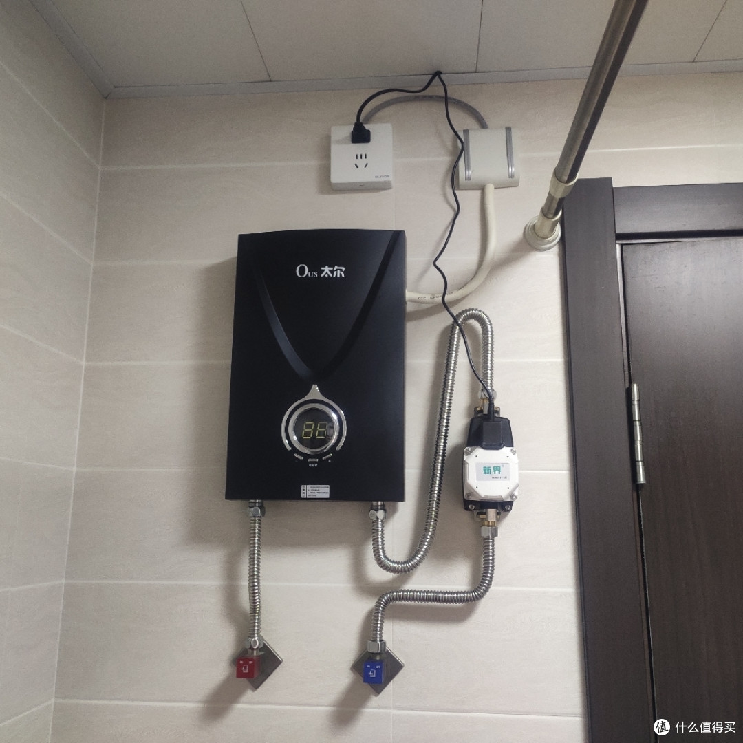 手残也要爱生活 篇六:给即热式热水器装增压泵