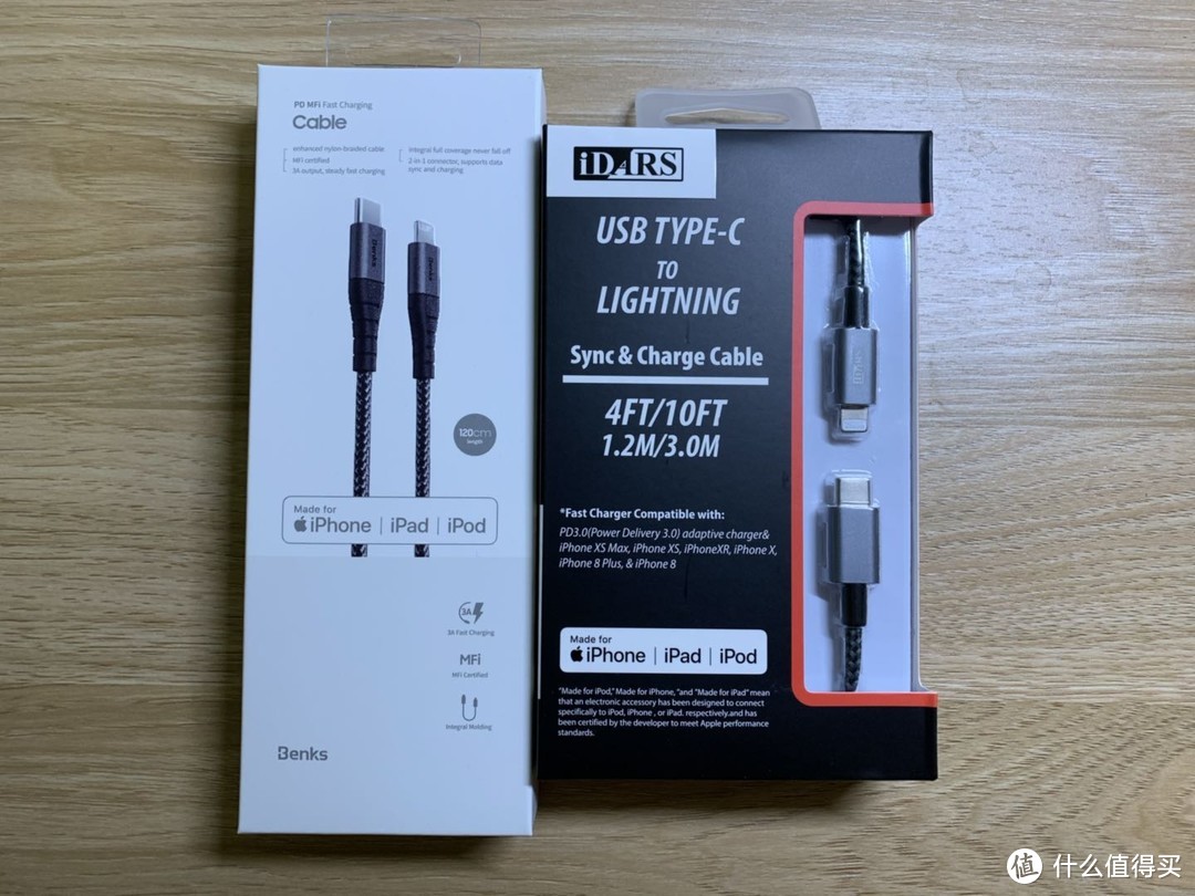 价格才是核心竞争力——iDARS USB-C To Lightning MFi认证编织快冲线清众测报告