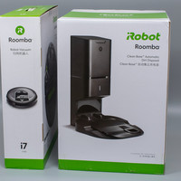 艾罗伯特 Roomba i7+ 扫地机器人外观介绍(包装|充电座|滤网|边刷)