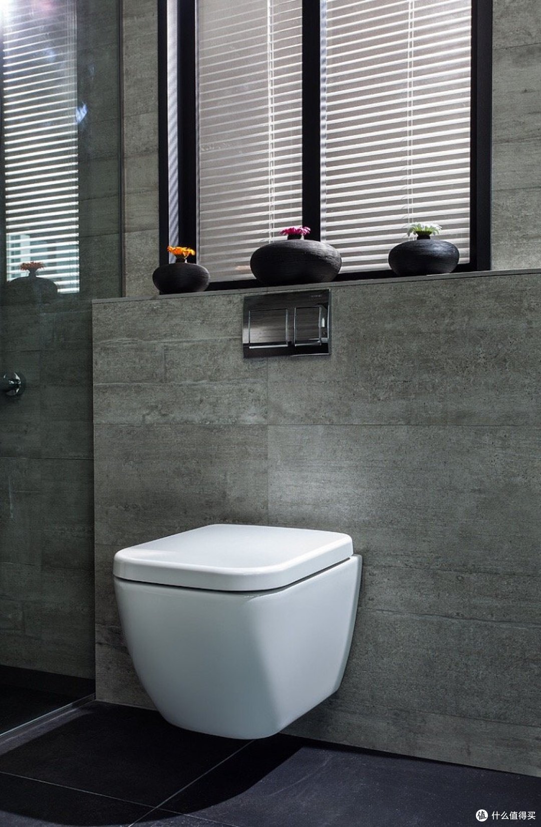 墙排壁挂马桶效果图