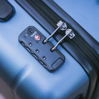 小米90分 24寸 旅行箱使用总结(密码锁|拉链|万向轮|厚度)