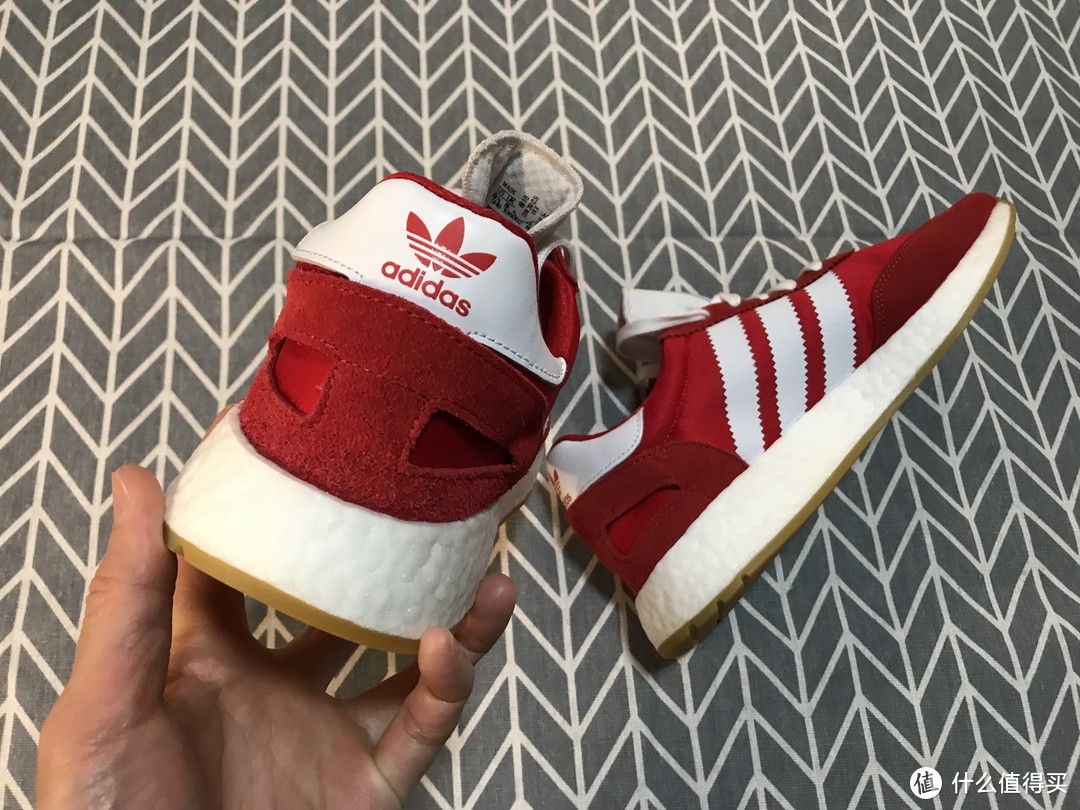 全掌boost！Adidas 三叶草 I-5923 休闲鞋